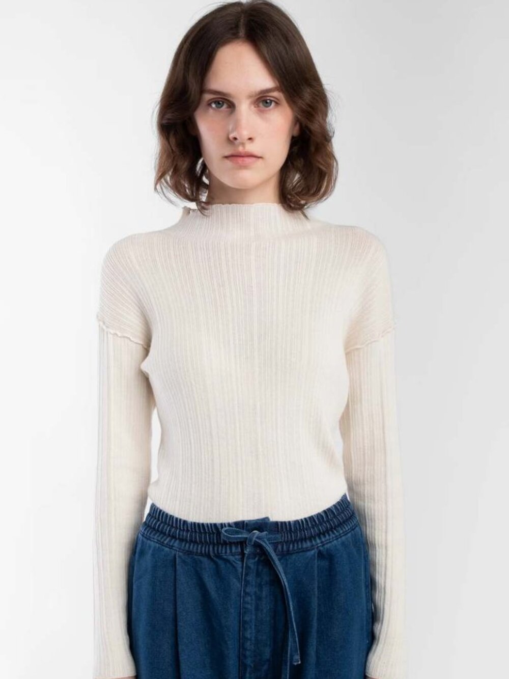 Micaela Greg Isla Rib Top Size Small